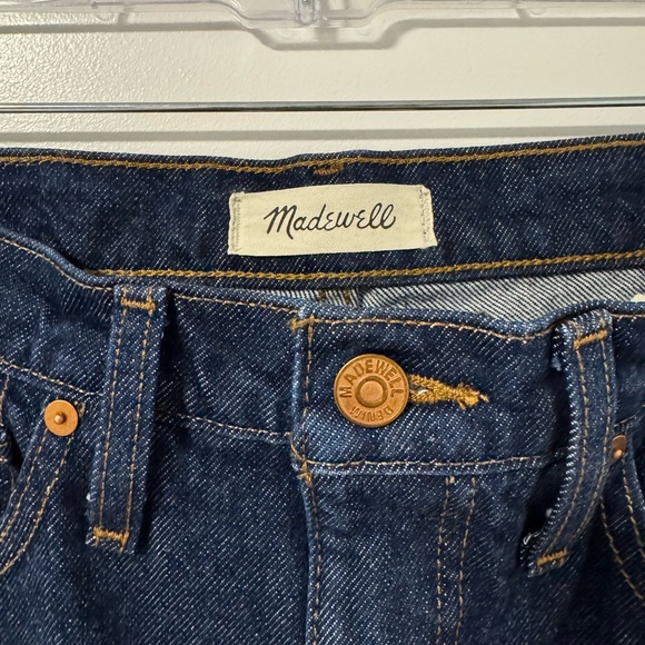 Blue Ankle Cropped High-Waisted Jeans - Picture 7 of 9